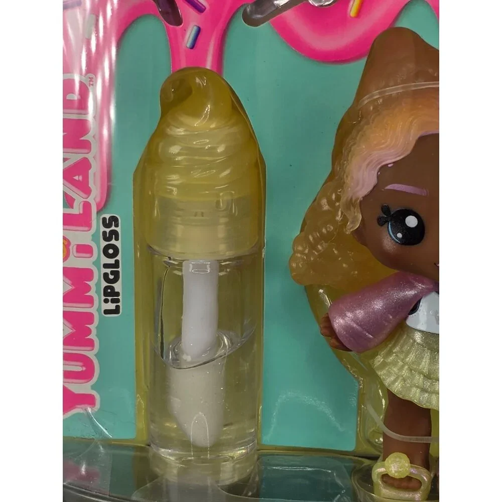 MGA Yummi-Land Nia Candy Fluff Doll & Lip Gloss Making Kit Scented 4+ New Boxed